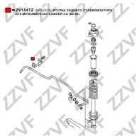 Втулка стабилизатора ZZVF ZV154TZ 1424588011 G 3OJ98D - Изображение 3