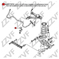 Втулка стабилизатора ZZVF BSMGV M 1424588036 ZV179TZ - Изображение 3