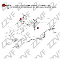 Втулка стабилизатора ZZVF UXX N04M ZV262TZ 1424588114 - Изображение 3