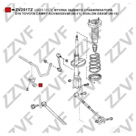 Втулка стабилизатора ZZVF 1424588103 2 C6K17 ZV251TZ - Изображение 3