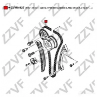 Цепь ГРМ ZZVF SB A0DWY 1437881814 ZVMN927 - Изображение 2