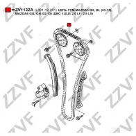 Цепь ГРМ ZZVF ZV112ZA 1424778668 J9 JFU - Изображение 3