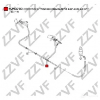 Тройник шланга стеклоомывателя ZZVF ZV379D 45F7LE E 1437881481 - Изображение 2