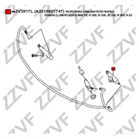 Форсунка омывателя фары ZZVF 1437881630 ZV2817L HFX 5KR - Изображение 4