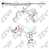 Форсунка омывателя фары ZZVF MA L59GR ZVFP062 1437881718 - Изображение 3