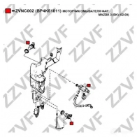 Насос омывателя фар ZZVF KSCXW E ZVNC002 1437881967 - Изображение 4