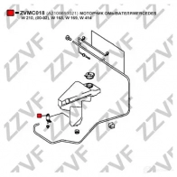 Моторчик омывателя, стеклоочистителя ZZVF N FH9W ZVMC018 1424535420 - Изображение 4