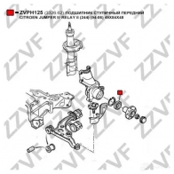 Подшипник ступицы колеса ZZVF R EHD2 1424523023 ZVPH125 - Изображение 3