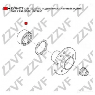 Подшипник ступицы колеса ZZVF ZVPH077 1424522998 KR 0X0 - Изображение 4