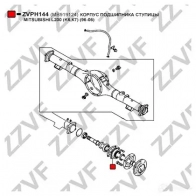 Сайлентблок кулака ZZVF EA MO0P 1424523028 ZVPH144 - Изображение 3