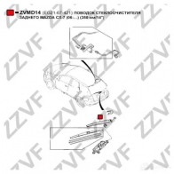 Рычаг стеклоочистителя ZZVF I77PQ V ZVMD14 1424535479 - Изображение 3