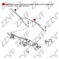 Щетка стеклоочистителя ZZVF 1424535289 ZV29AQ K 2CJ6 - Изображение 2