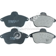 Колодки тормозные передние без датчика MARKON MR0P N2 1439959618 09600170 - Изображение 2