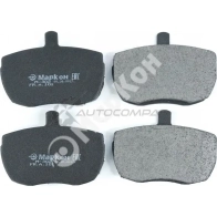Колодки тормозные передние задние без датчика MARKON Q26F FK 1439959816 10100180 - Изображение 2