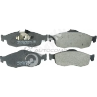 Колодки тормозные передние без датчика MARKON VV4 ND89 1439959982 05401180 - Изображение 2