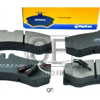 Колодки тормозные передние задние с электрическим датчиком MARKON 1439959490 R8NN GD 10315200 - Изображение 2
