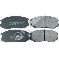 Колодки тормозные передние без датчика MARKON 08100150 1439959507 4W P5JB - Изображение 2
