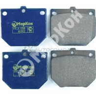 Колодки тормозные передние без датчика MARKON 7Q IDLE 1439959501 00800155 - Изображение 2