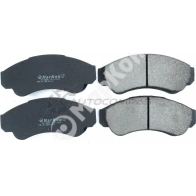Колодки тормозные передние без датчика MARKON 2 NSE0F 1439960012 41100190 - Изображение 2