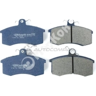 Колодки тормозные передние MARKON 1439959860 ZN 1E8 20200175 - Изображение 2