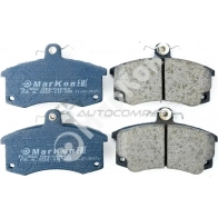 Колодки тормозные передние ваз без датчика MARKON 20291175 QAX1W M 1439959864 - Изображение 2