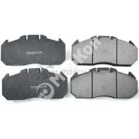Колодки тормозные передние задние MARKON QPX FLRZ 1439959623 30600298 - Изображение 2