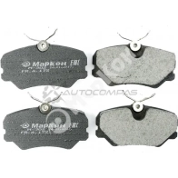 Колодки тормозные передние без датчика MARKON 1439960035 17200190 3TH CUBV - Изображение 2