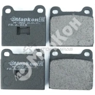 Колодки тормозные передние без датчика MARKON 1439959430 SK 88RQ 01900150 - Изображение 2