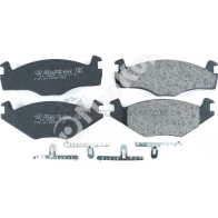 Колодки тормозные передние без датчика MARKON 1439959441 A9 PQ2GD 03000170 - Изображение 2