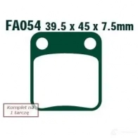 Тормозные колодки, комплект EBC 1437390448 sfa054 JMD I5W