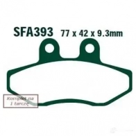 Тормозные колодки, комплект EBC 1437390479 T4FJ C1 sfa393