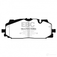 Тормозные колодки, комплект EBC SP9J K dp42277r 1438417464