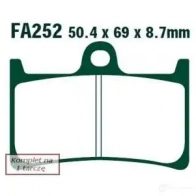 Тормозные колодки, комплект EBC 1R L3BYC sfa252 1437392491