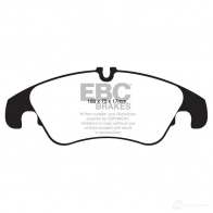 Тормозные колодки, комплект EBC L2 CWU dp42022r 1437392745