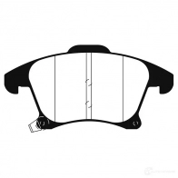 Тормозные колодки, комплект EBC R U0CH 1437392846 dp42269r