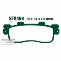Тормозные колодки, комплект EBC sfa498hh 1437393155 Y DUTL