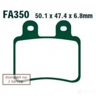 Тормозные колодки, комплект EBC fa350 1437393077 72JBP Y
