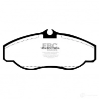 Тормозные колодки, комплект EBC 1437394477 dp61037 2YB 4WI - Изображение 1