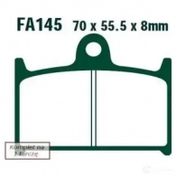 Тормозные колодки, комплект EBC 1437391129 NG1 6T fa145