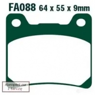 Тормозные колодки, комплект EBC fa088 1437391137 YXK UJM