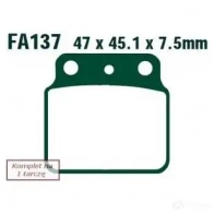 Тормозные колодки, комплект EBC fa137tt 1437393471 Q 7P71
