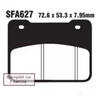 Тормозные колодки, комплект EBC 4GV F39 sfa627hh 1437393447