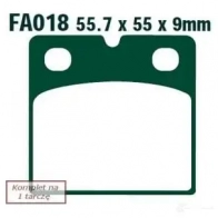 Тормозные колодки, комплект EBC 1437391814 fa018hh P 5KAM