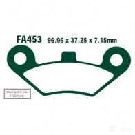 Тормозные колодки, комплект EBC FC 87B 1422489636 fa453r
