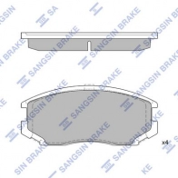 Тормозные колодки дисковые SANGSIN Z2JX L9 SP1142A Mitsubishi Colt 4 (CAA) Хэтчбек 1.6 (CA4A) 90 л.с. 1994 – 1996