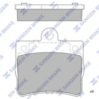 Тормозные колодки дисковые SANGSIN RBF9X V SP1922 1422789409