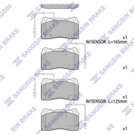 Тормозные колодки дисковые SANGSIN SP4145B 9 PTKX 1439856746