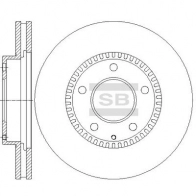 Тормозной диск SANGSIN Mazda Xedos 9 (TA) 1 Седан 2.3 24V 211 л.с. 1995 – 2000 U YG0KXG SD2070