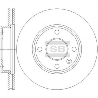 Тормозной диск SANGSIN SD3074 5 O1A8I 1439913981