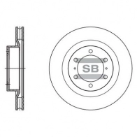 Тормозной диск SANGSIN Toyota 4Runner (N280) 5 Внедорожник 4.0 (GRN280) 275 л.с. 2010 – наст. время 8XE 5O SD4090